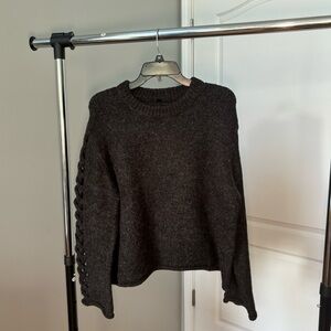 Coco + Carmen charcoal sweater